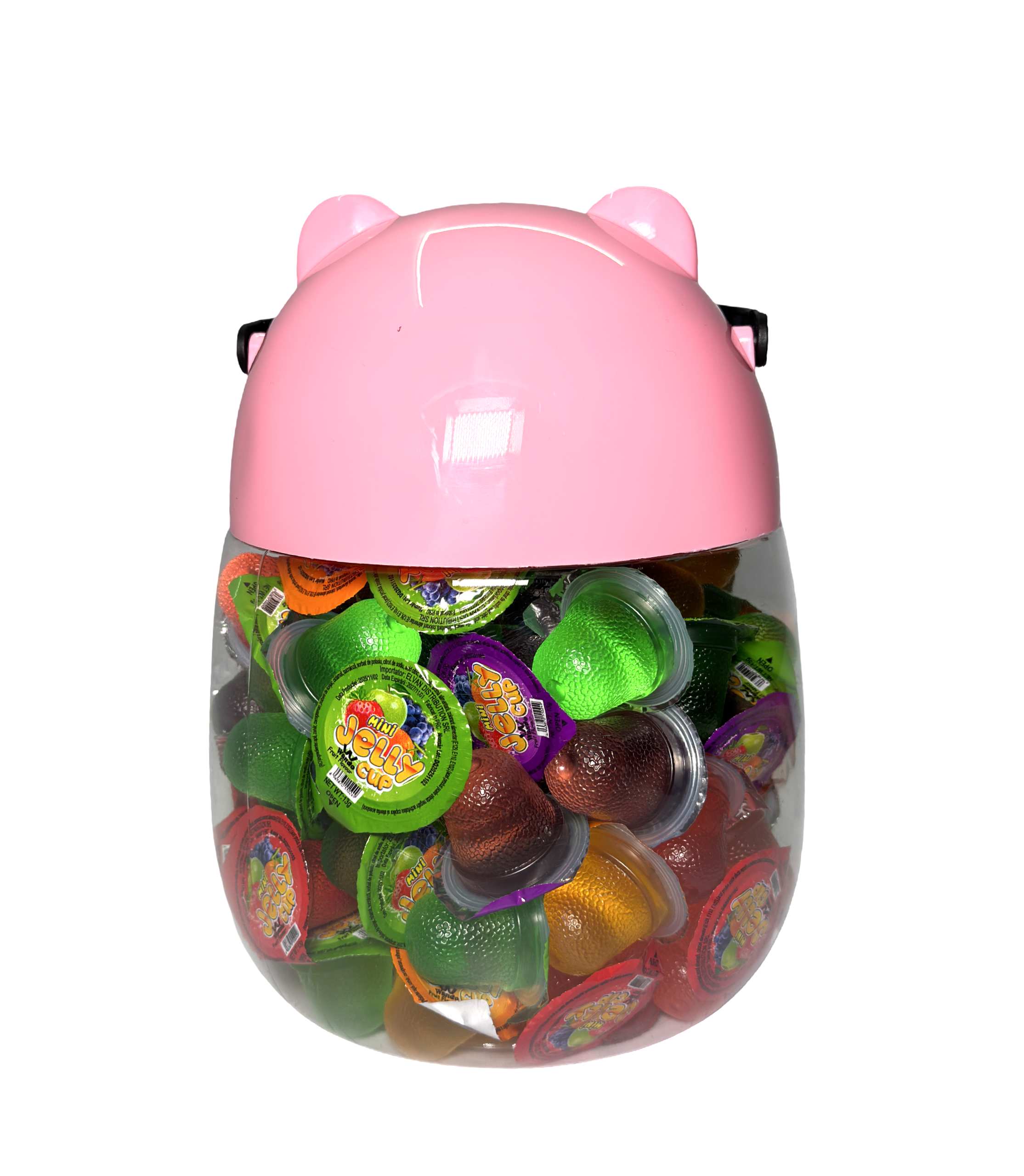 Jeleu Cupa Urs Roz Cu Ochelari 13Gr