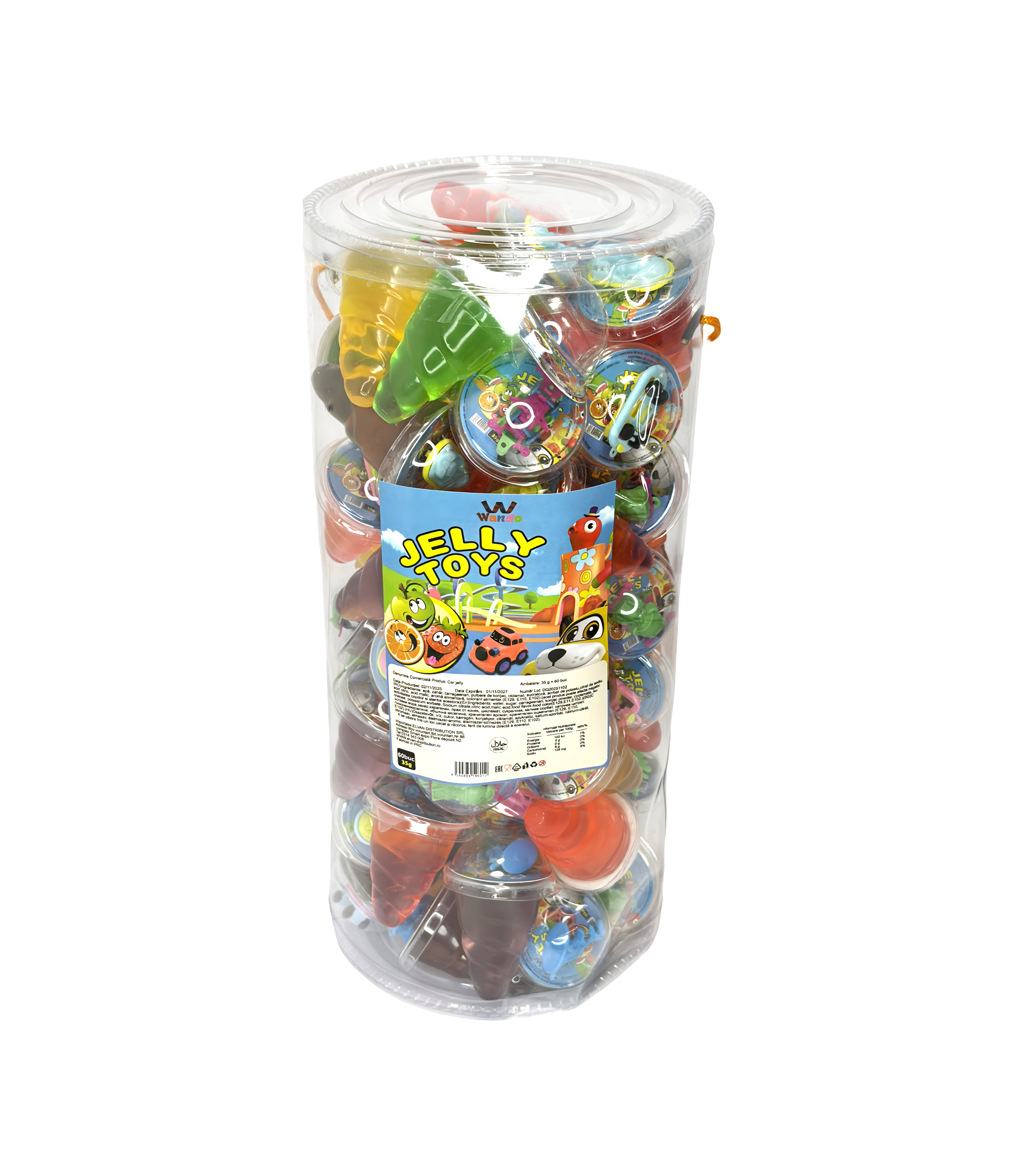 Jeleu Cupa Toy Jelly 30Gr