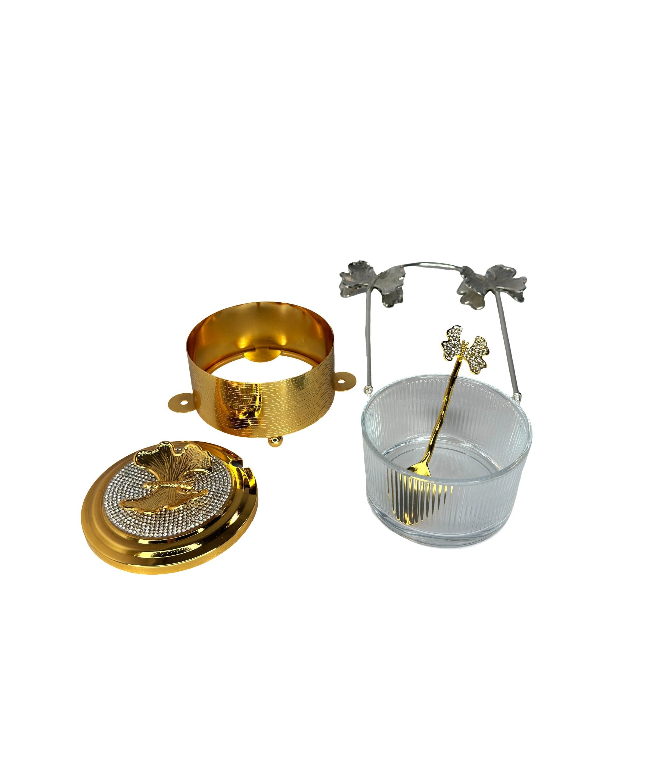 Accesoriu Auriu Rotund Cu Toarta