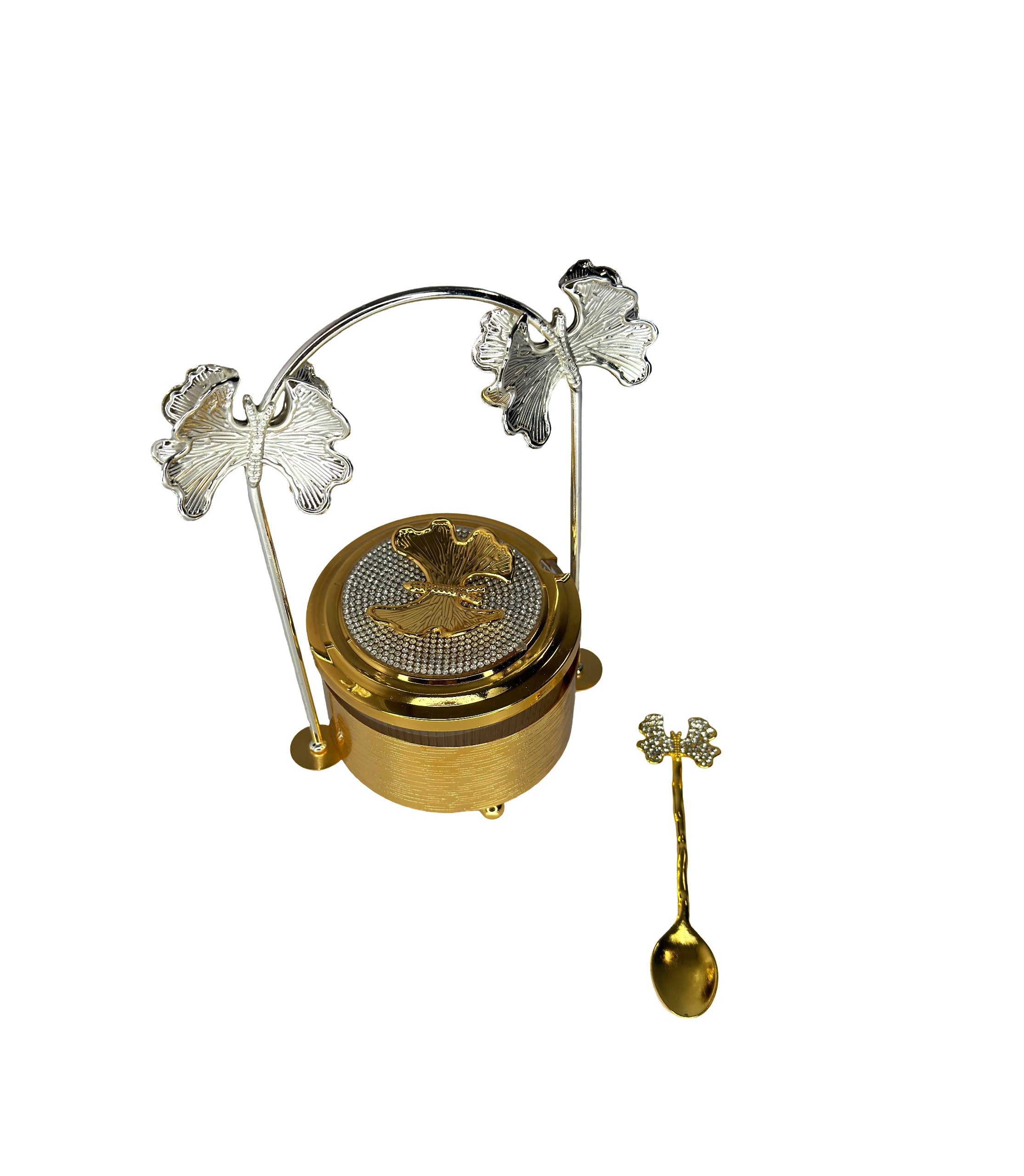 Accesoriu Auriu Rotund Cu Toarta