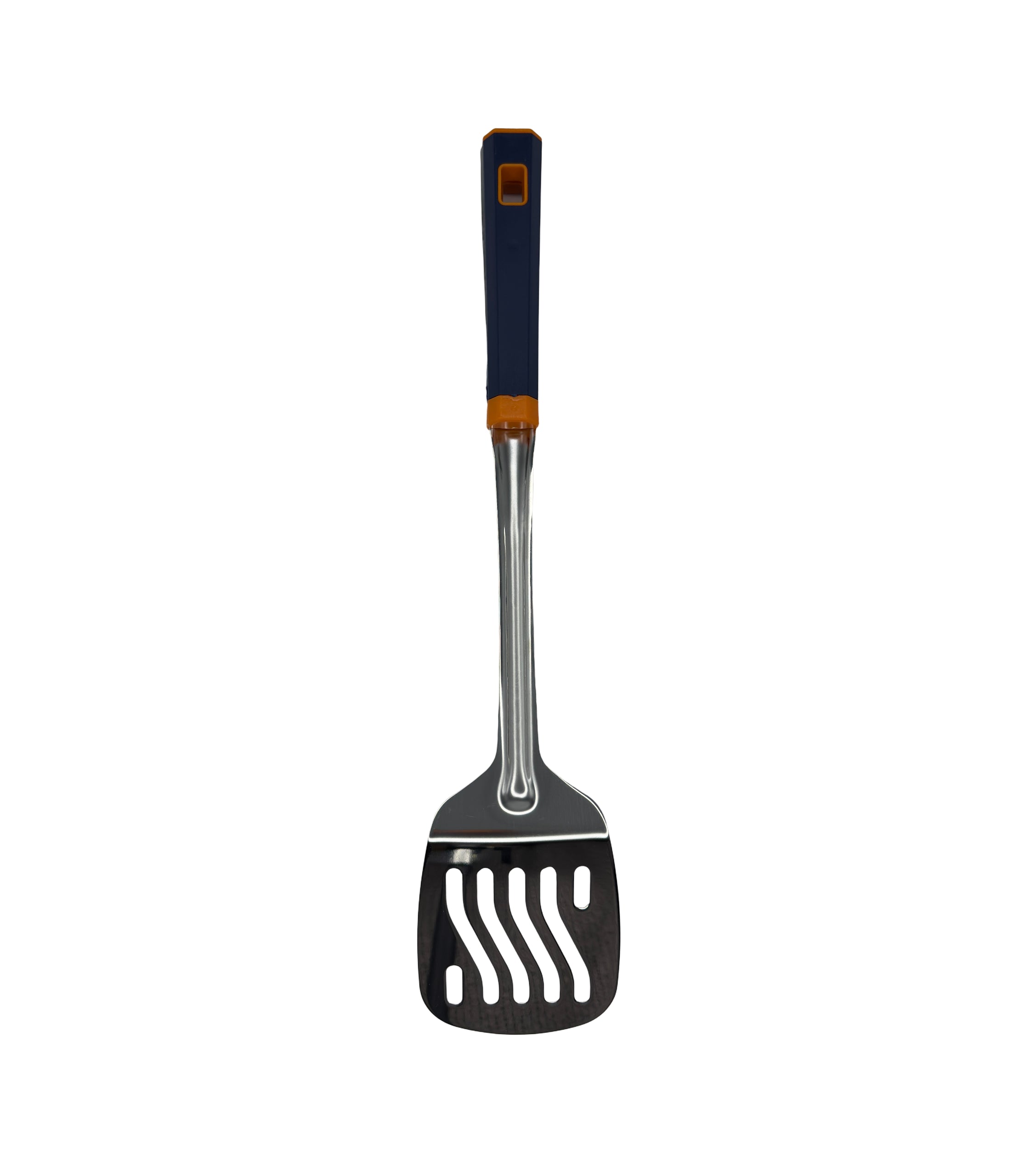 Spatulă De Bucătărie Din Inox Cu Mâner Negru