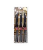 Set 3 Cuțite De Bucătărie Negre