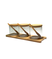 Set Din Sticla Set 3 Buc Pentru Condimente