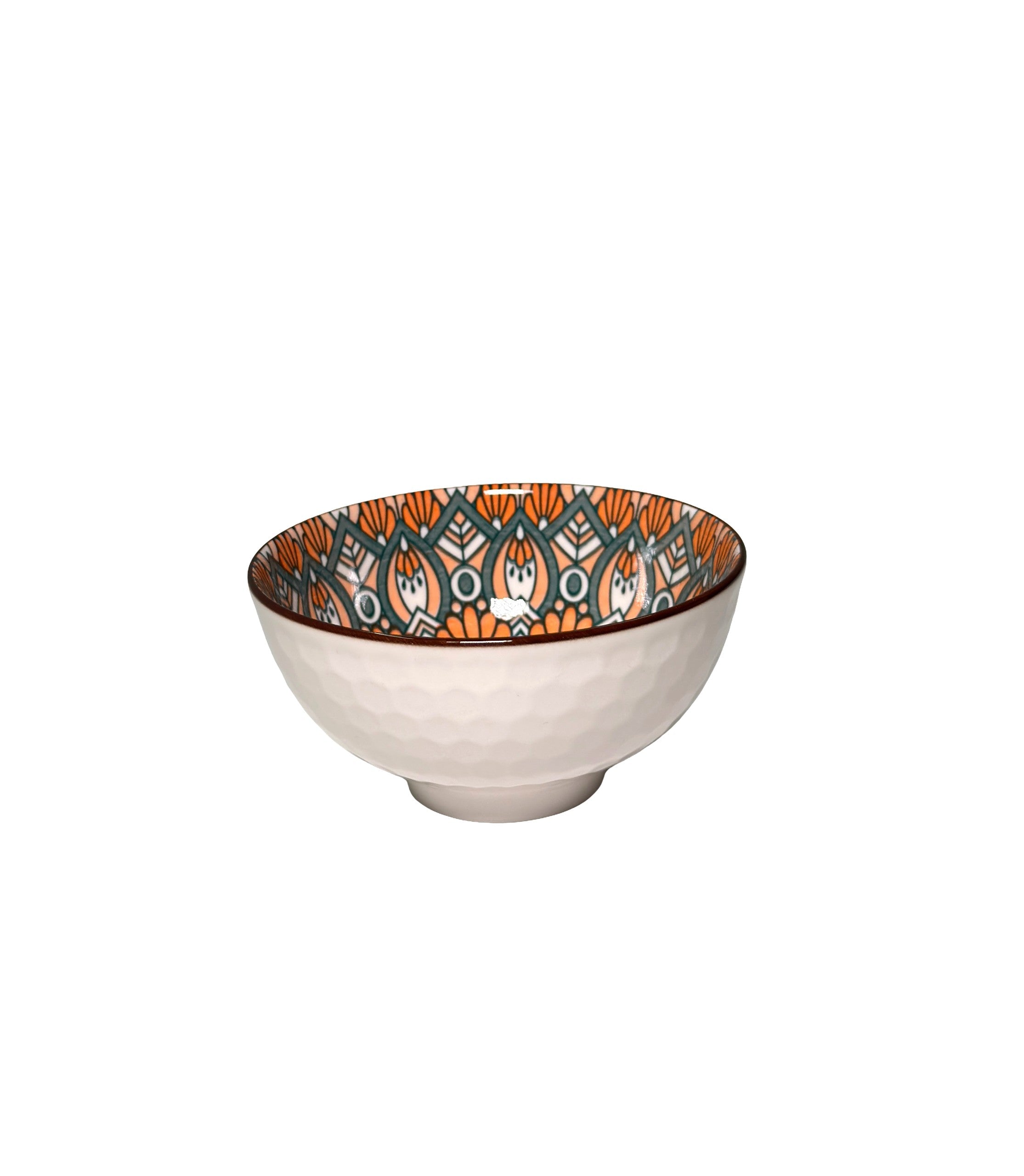 Bol Ceramica Traditional Multicolor 4.5 inch
