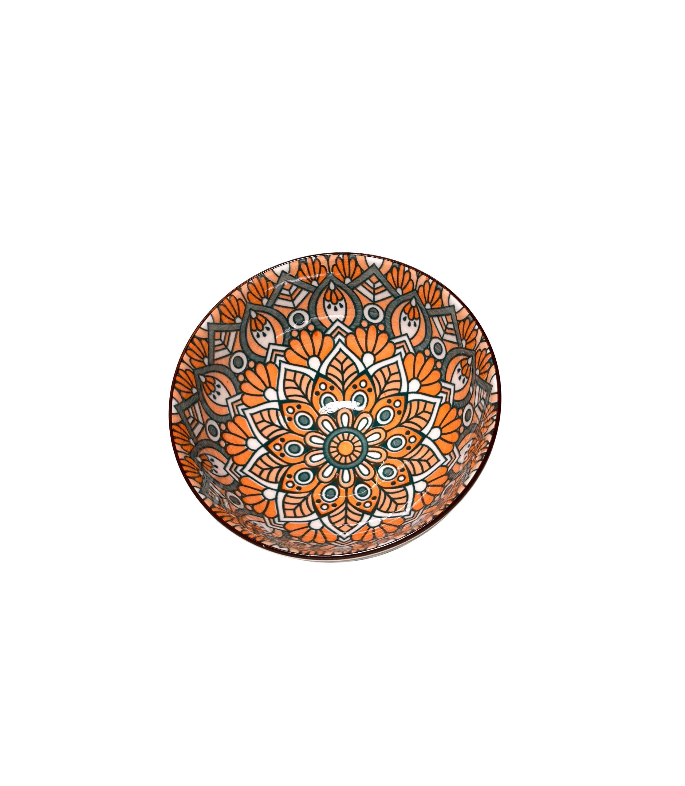 Bol Ceramica Traditional Multicolor 4.5 inch