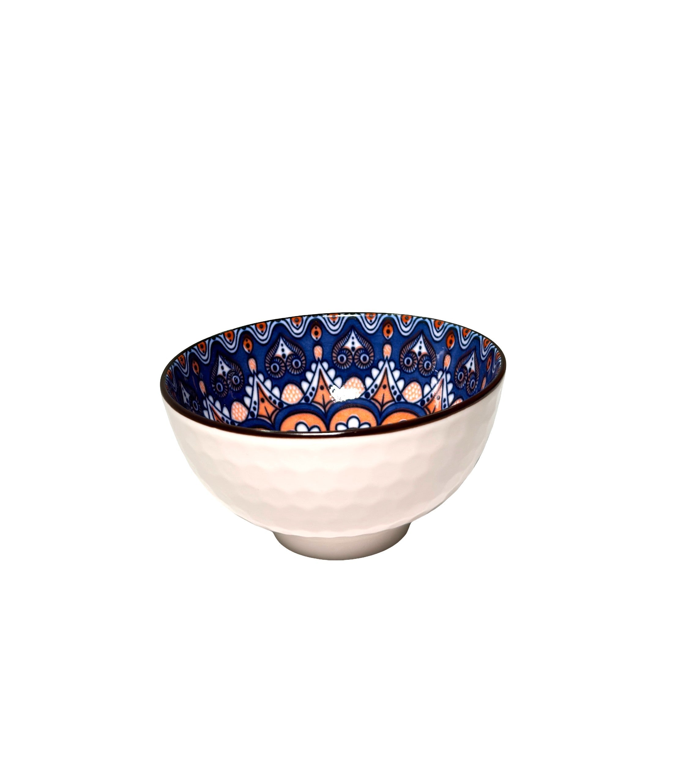 Bol Ceramica Traditional Multicolor 4.5 inch