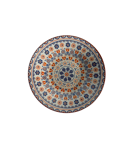 Farfurii Ceramica Traditional (Mov) 8 inch (TR-4) En-gross