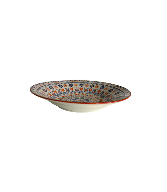 Farfurii Ceramica Traditional (Mov) 8 inch (TR-4) En-gross