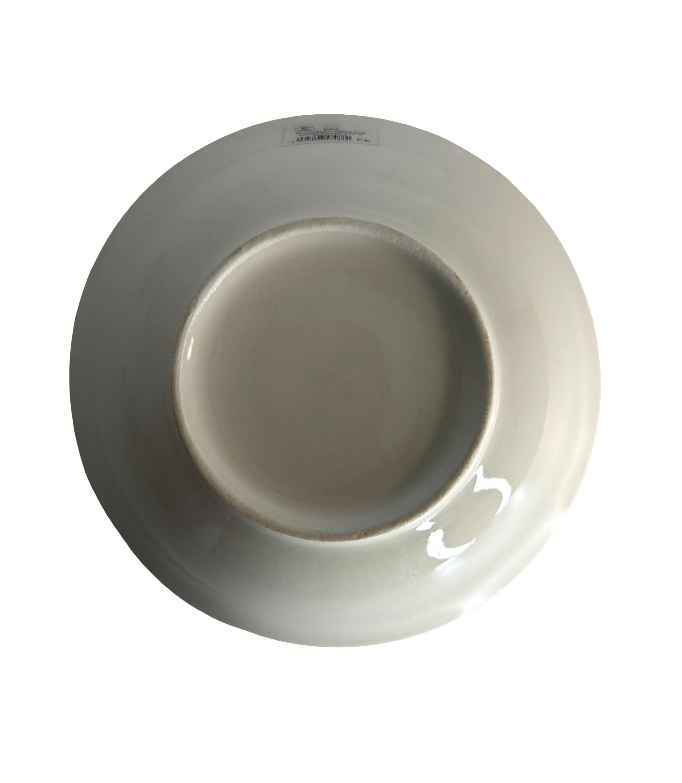 Bol Ceramica Cu Flori Albastre 8 inch