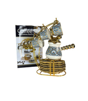 Set Pentru Cafea Turceasca Albastru Oriental