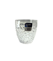 Set 6 Pahare Din Sticlă Texturată 350 ml