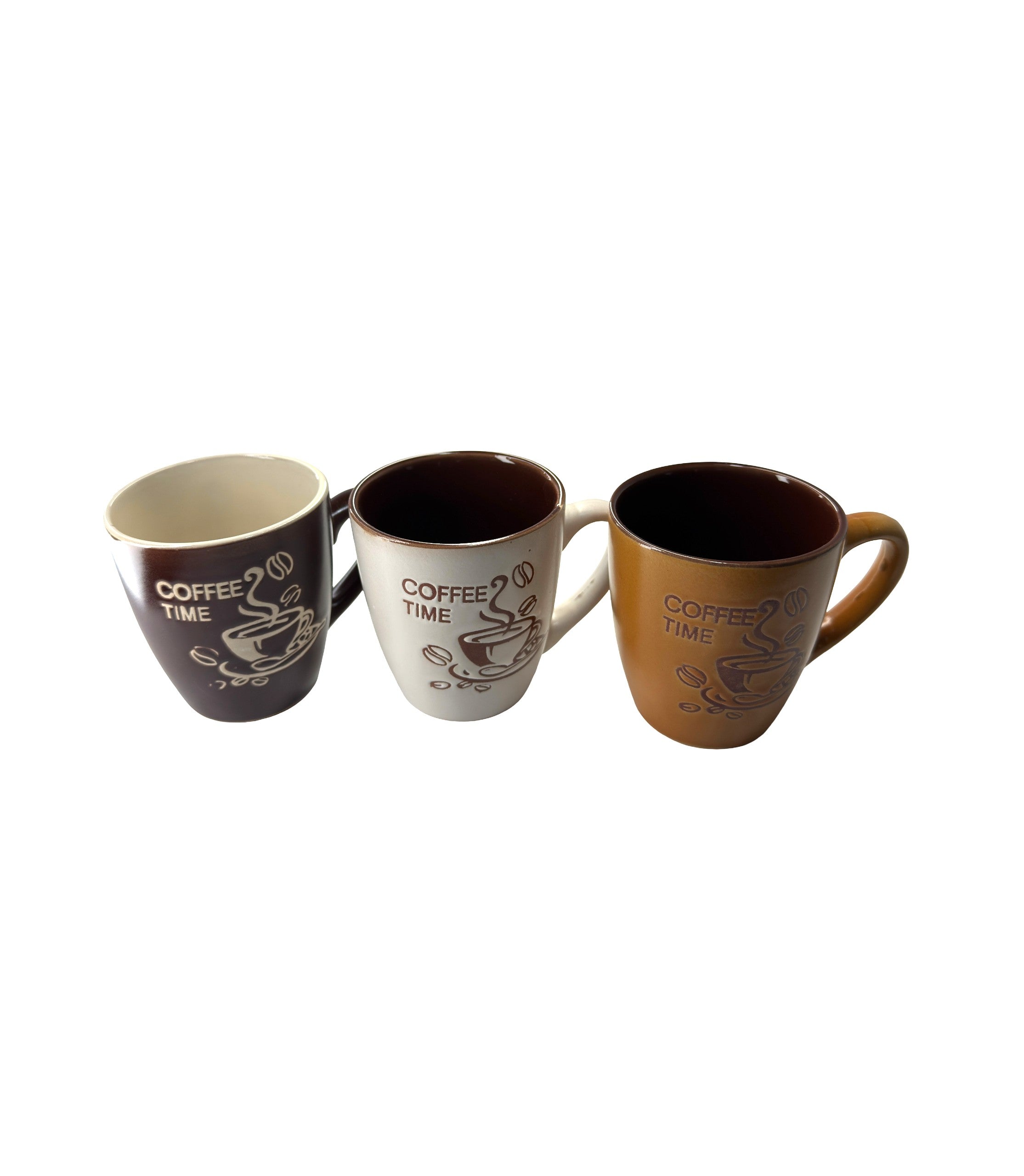 Set De 12 Cani Din Ceramica Coffee