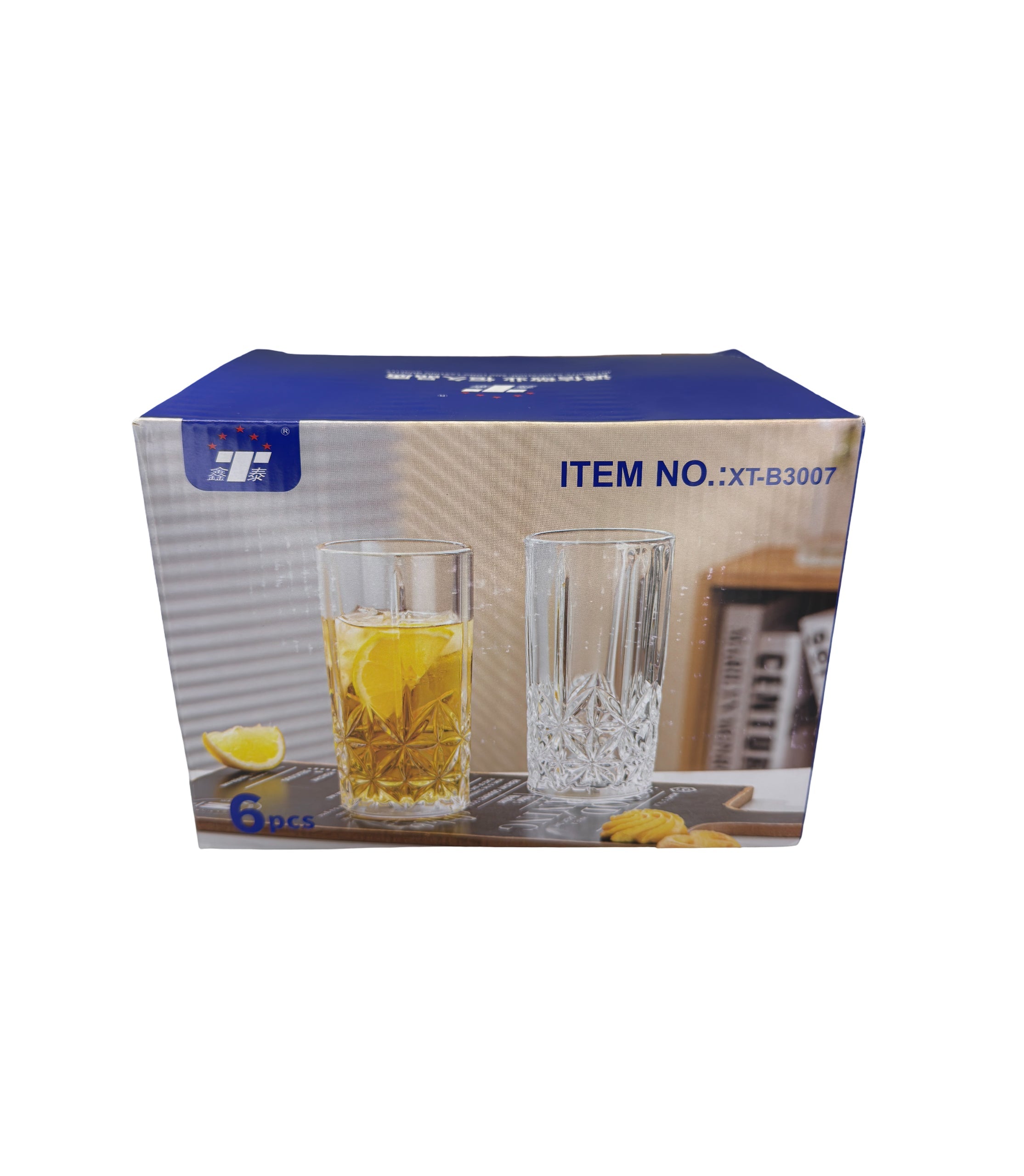 Pahare Din Sticlă Texturate 330 ml