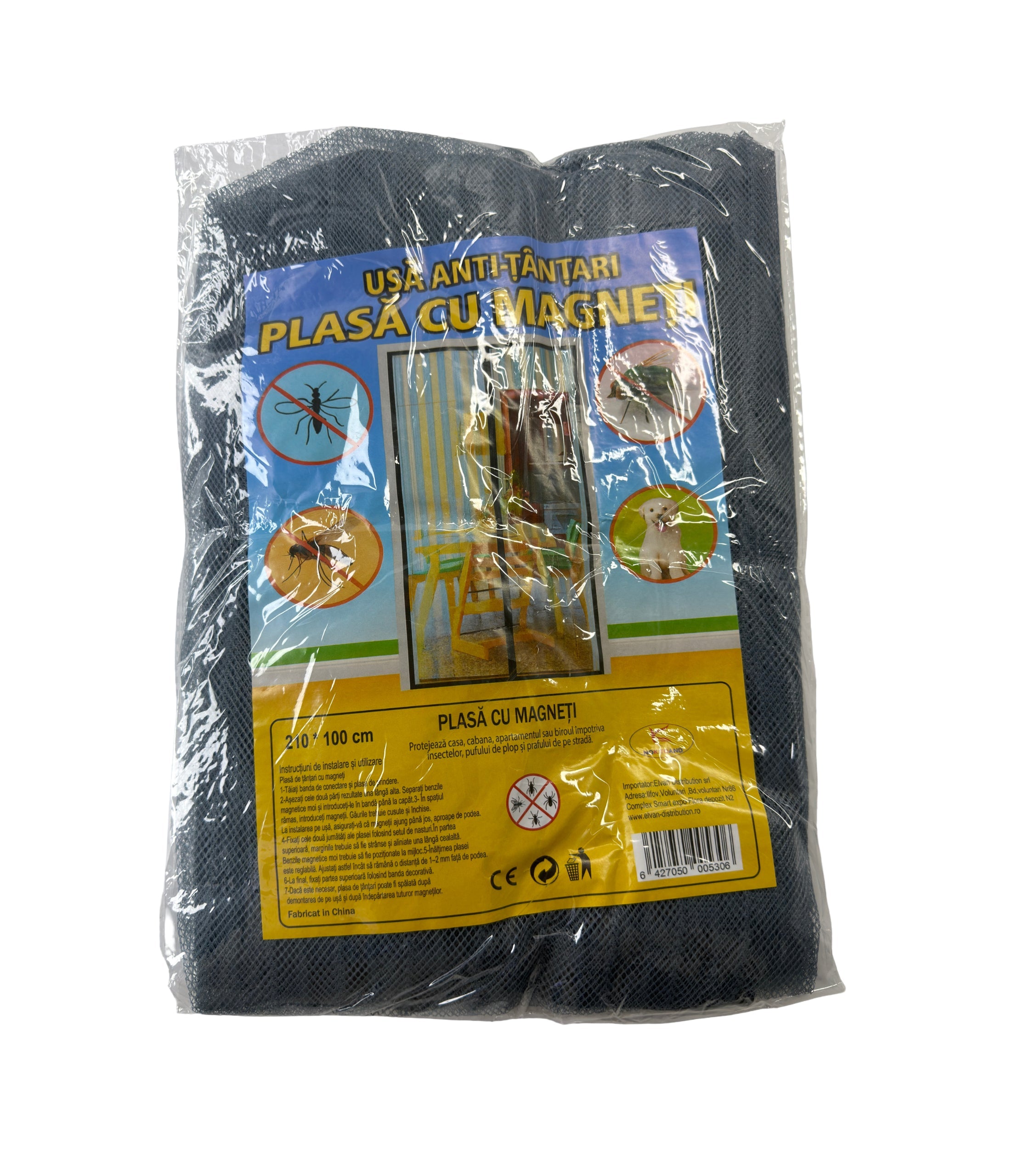 Plasa de tantari magnetica 100x210cm