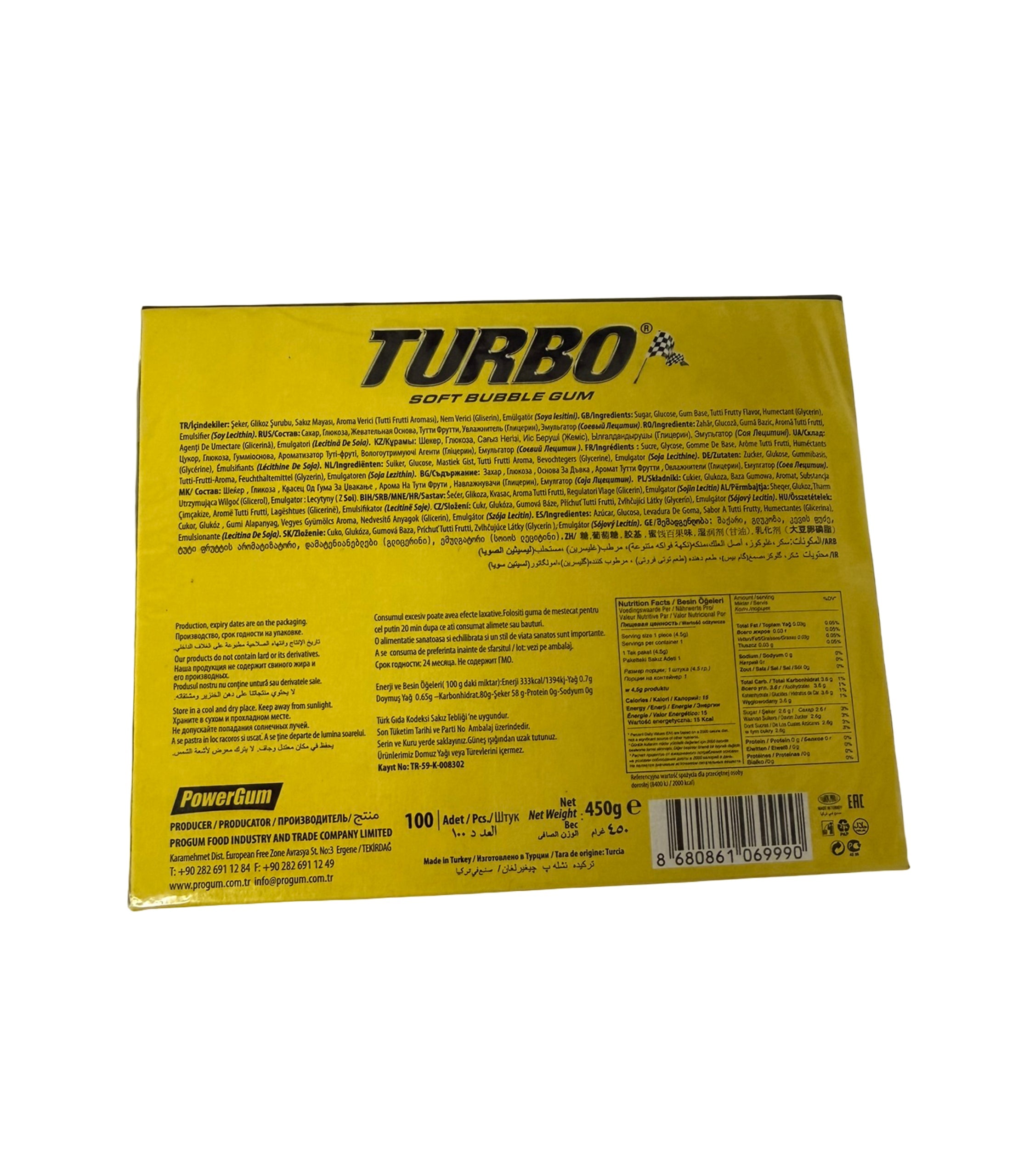 Guma Turbo 450g