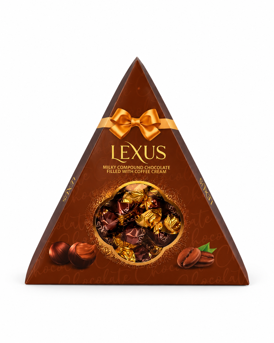 Bomboane Ciocolată Lexus cu Cremă de Cafea 120 g