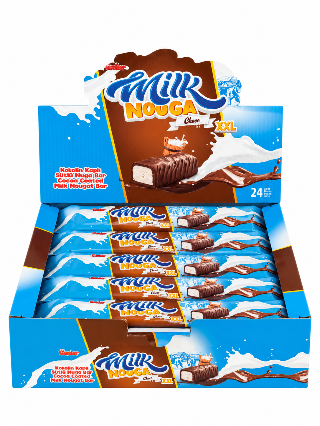 Baton Ankara Ender Milk Nouga Choco XXL (24 buc/cutie)