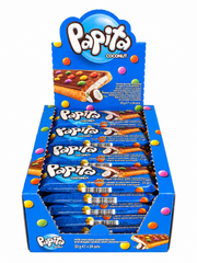 Biscuiti Papita Ciocolata cu Lapte si Crema de Cocos (24 Buc/ Cutie)