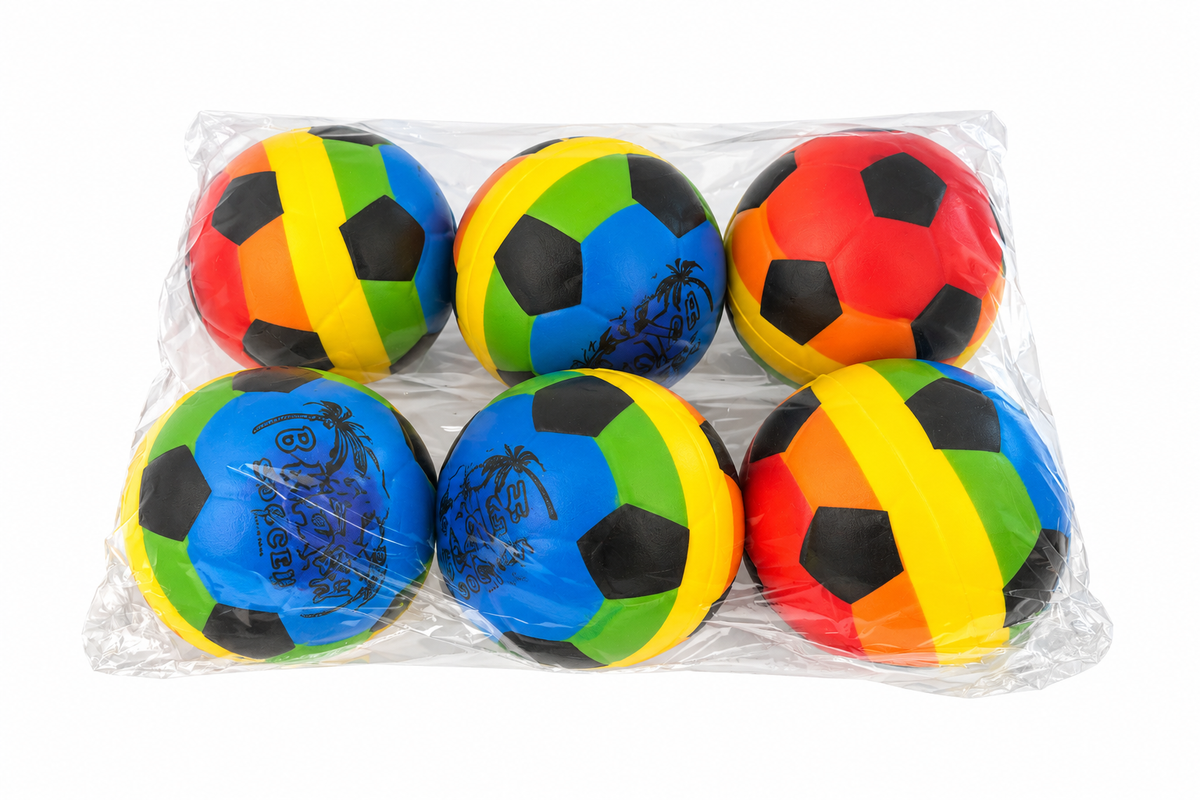Mingi de burete 10 cm (6 Buc/Set) En-gross