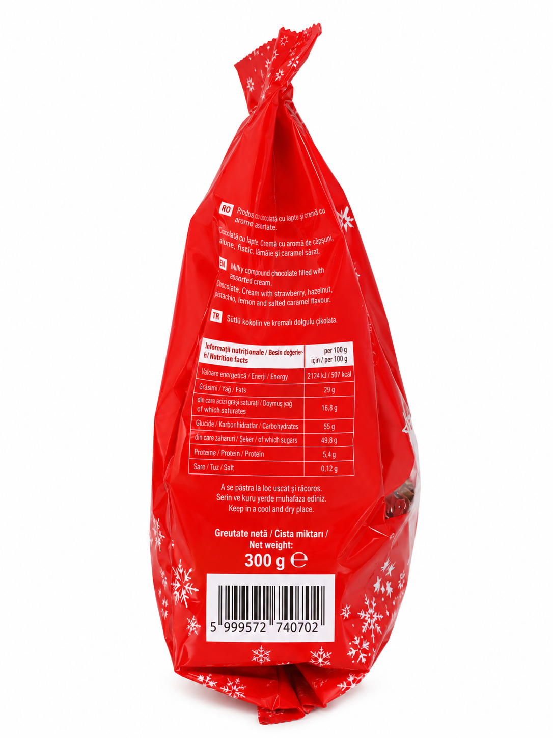 Bomboane De Pom Csillng Zseles Szaloncukor 300g – Jeleu In Ciocolata Neagra ( 14 Buc/Bax) En-gross