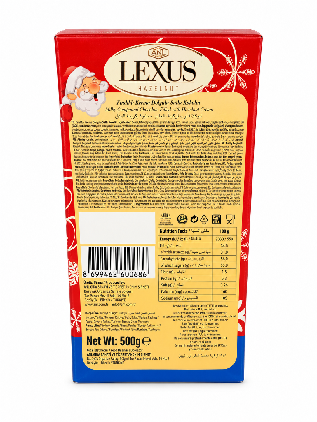 Bomboane Lexus Santa 500 gr En-gross