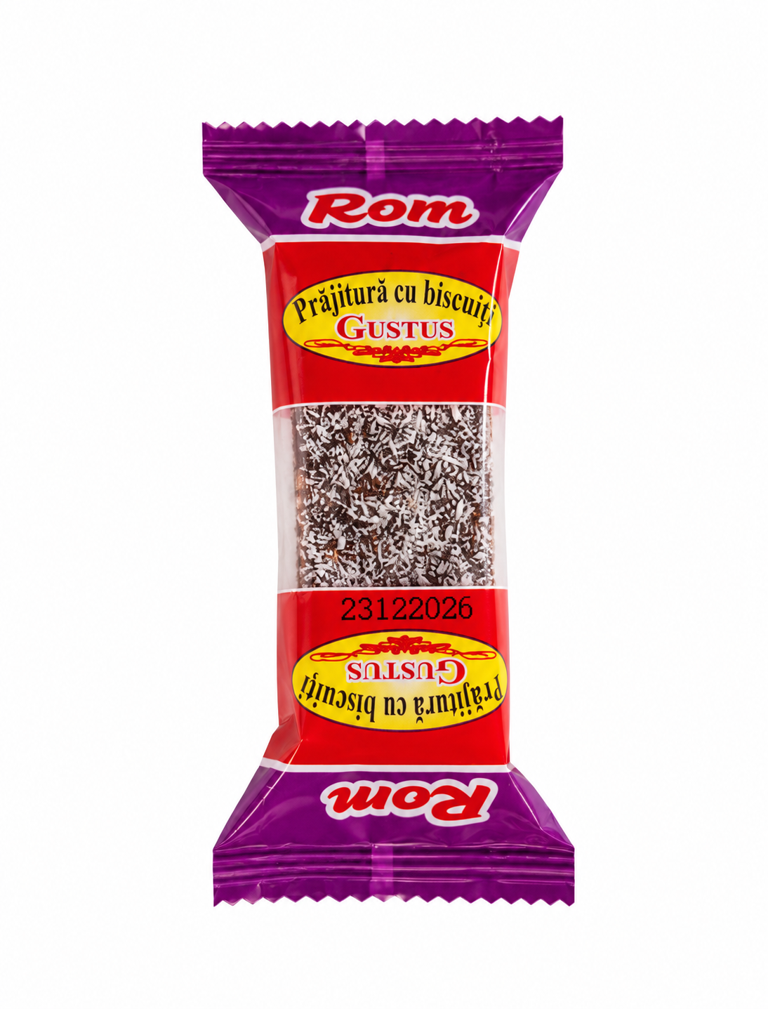 Prajitura Biscuiti Rom 65 g (28 Buc/ Cutie)