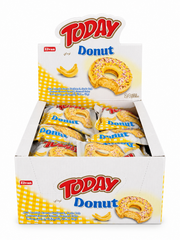 Prajitura Today Donut Banane (24 Buc/ Cutie)