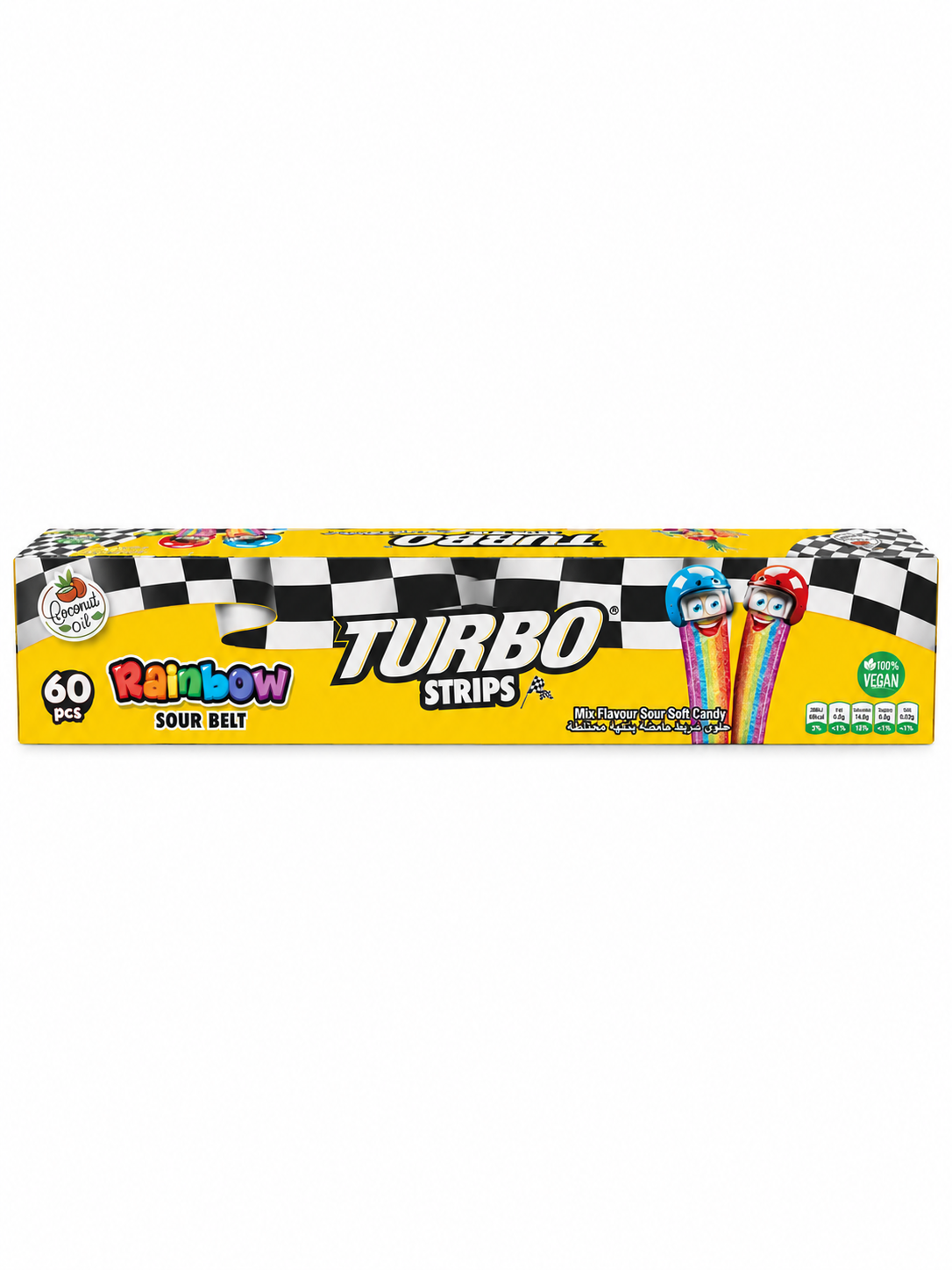 Jeleu Metru Turbo Rainbow 15 g (60 Buc/ Cutie)