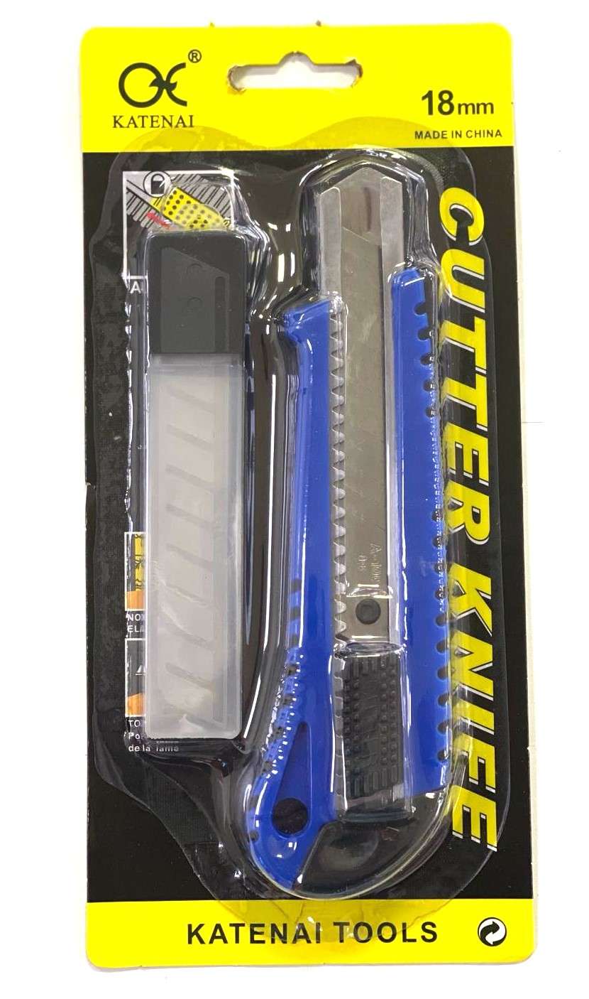 Cutter din metal cu 3 lame rezerva