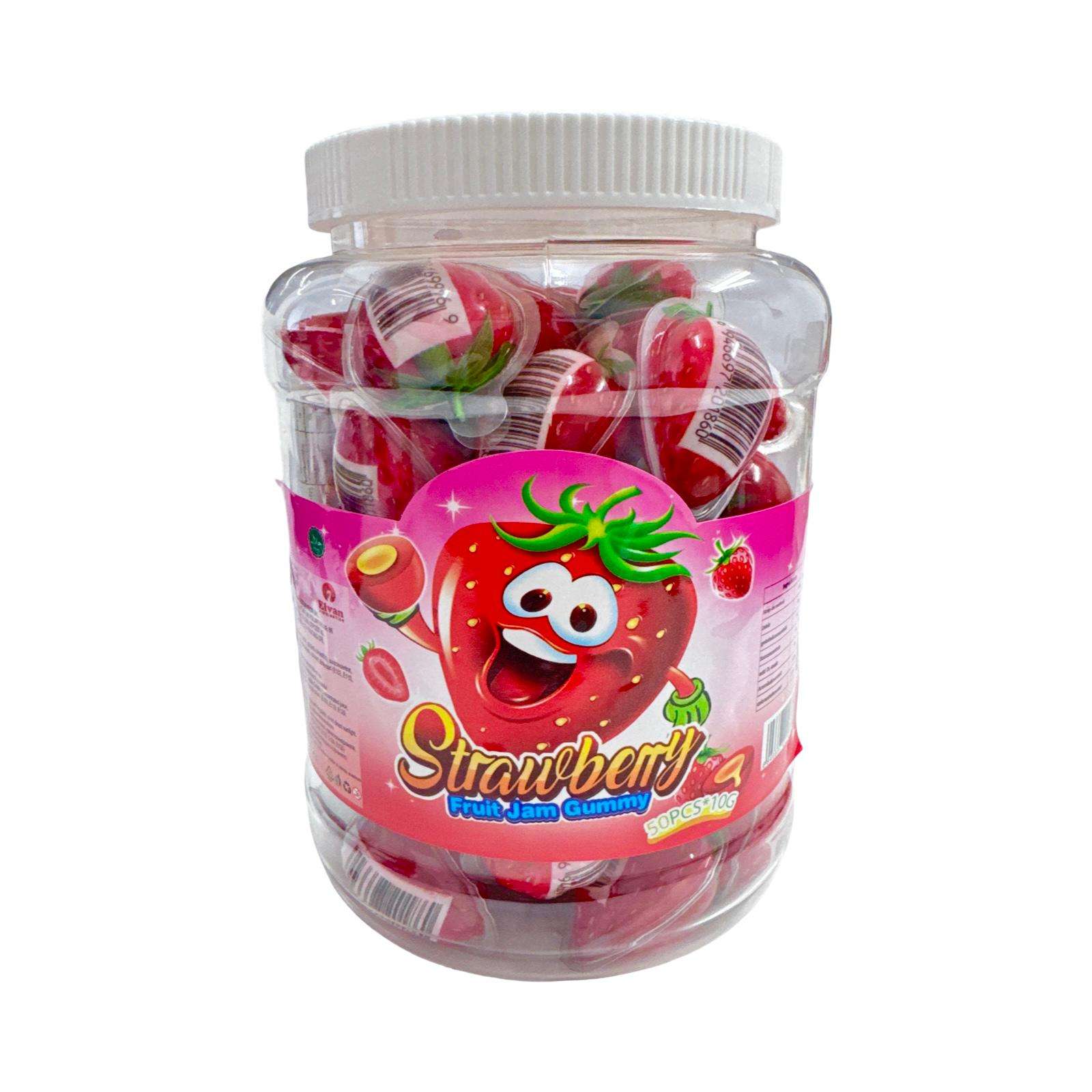 Jeleu In Forma De Capsuni 10Gr