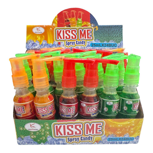 Suc Spray Kiss Me 25ml En-gross (24 buc/cutie)