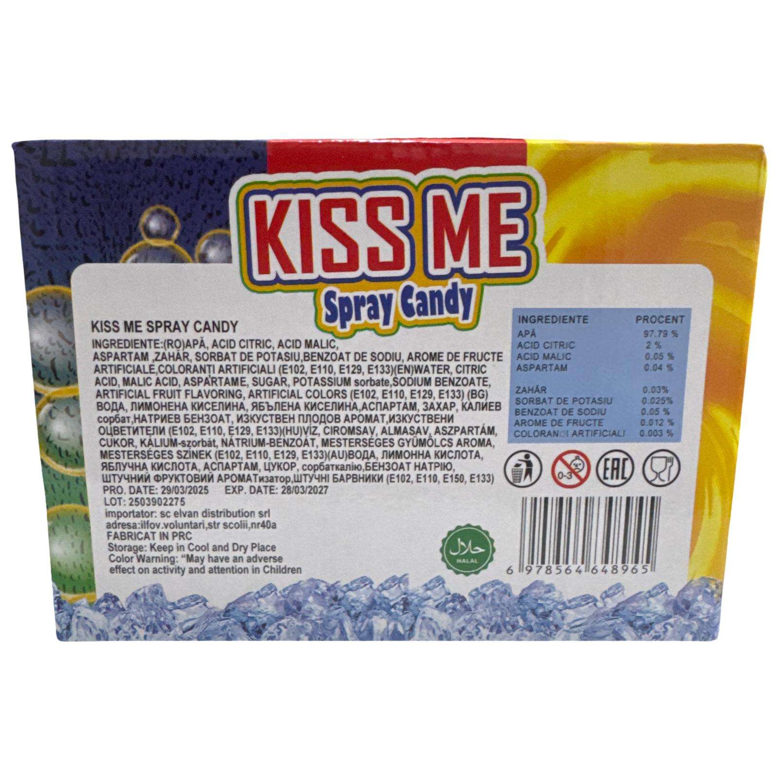 Suc Spray Kiss Me 25ml