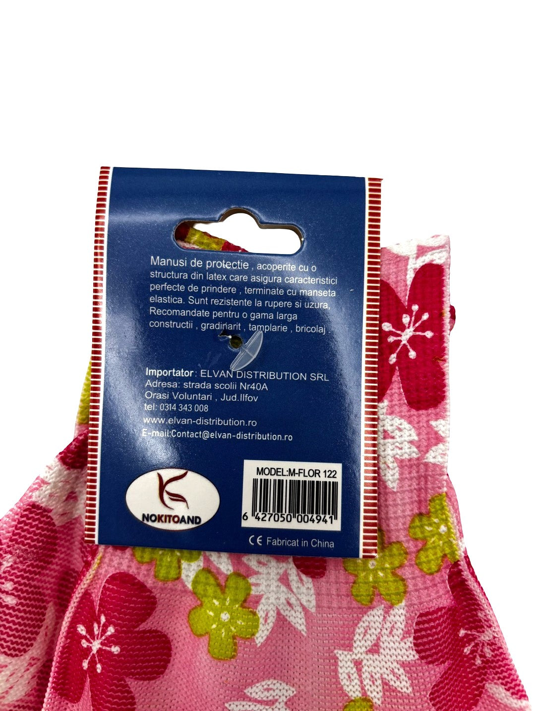 Mănuși De Lucru 22gr Cu Imprimeu Floral
