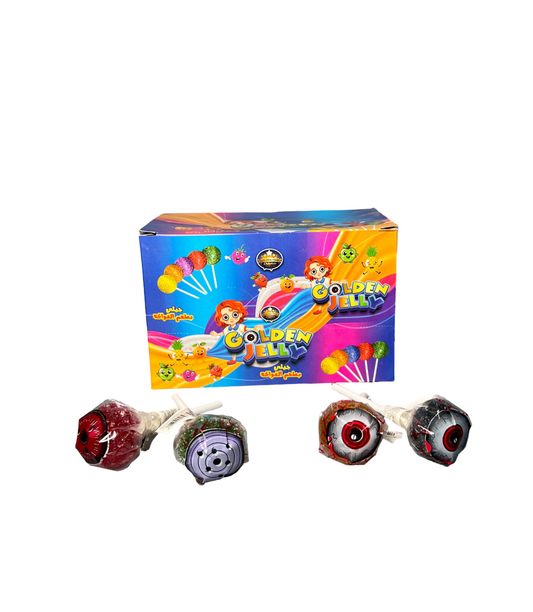 Acadele jeleu ochi "golden" (12 buc/set) engross