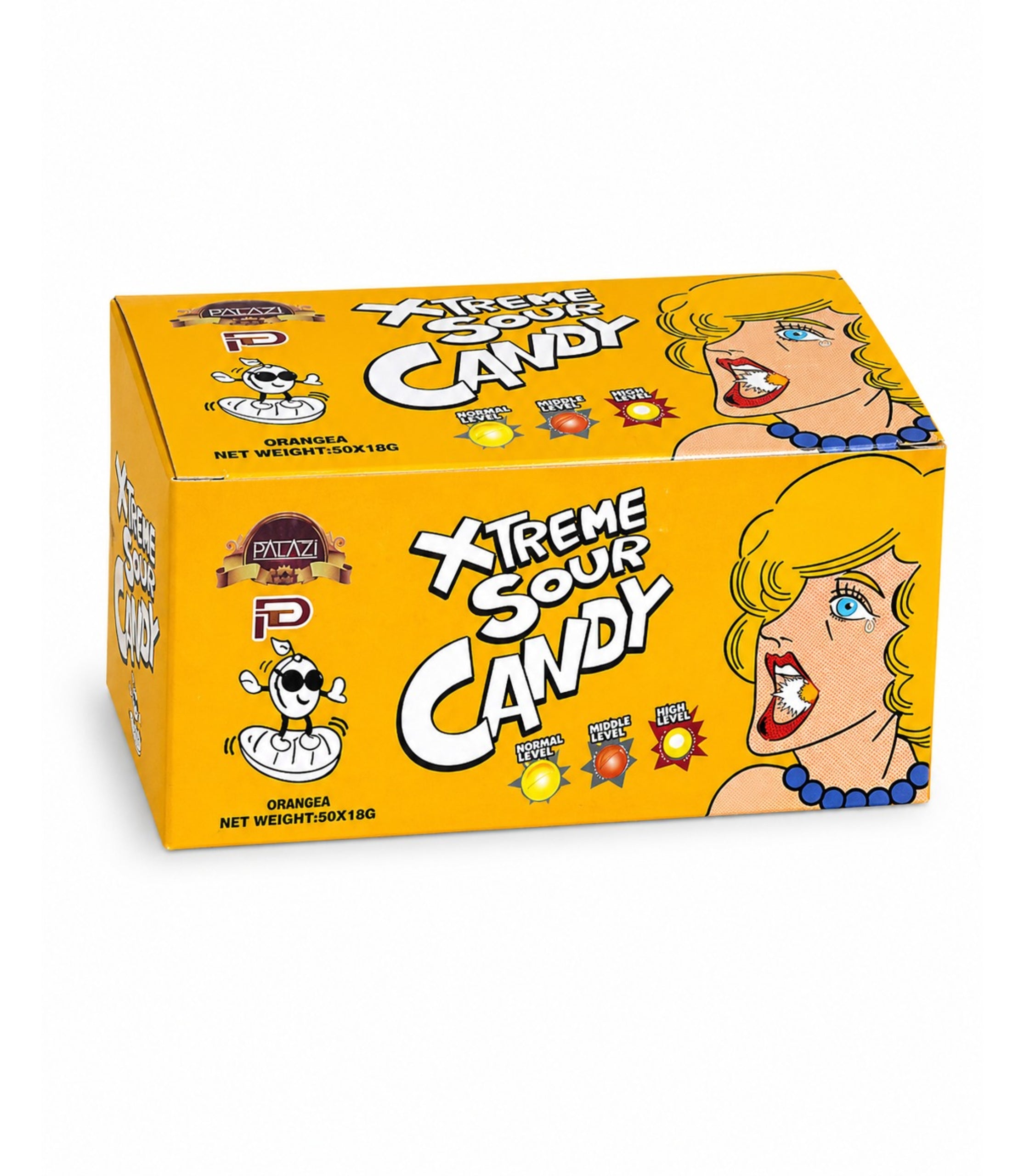 Drajeuri Sour Hard Candy 18Gr