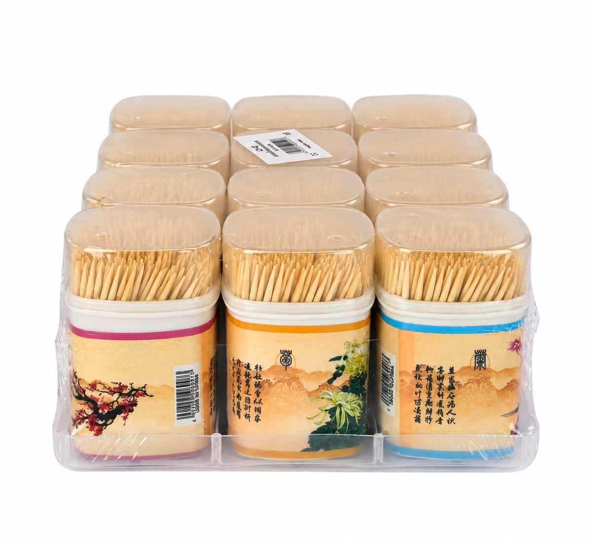 Scobitori Patrate XXL (3-4) (12 Tub/ Set)