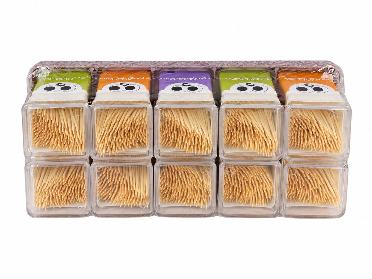 Scobitori Patrate Color XL (3-6) (10 Tub/ Set)