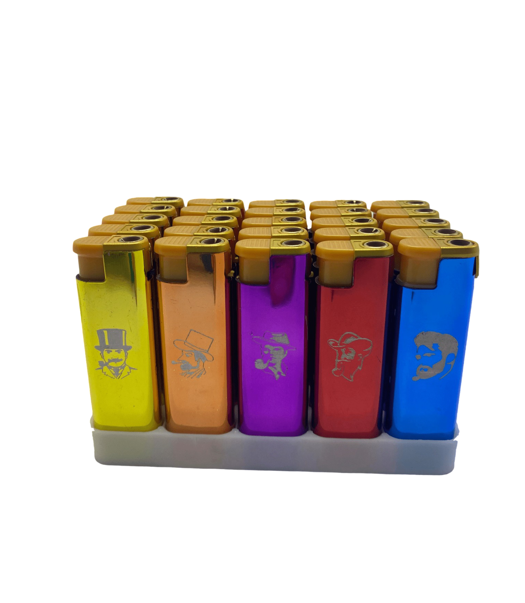 Brichete Metal Antivant Colorate (50 buc/cutie) En-gross