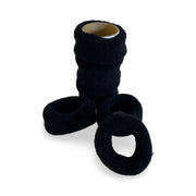 Elastic de par negru 3-8
