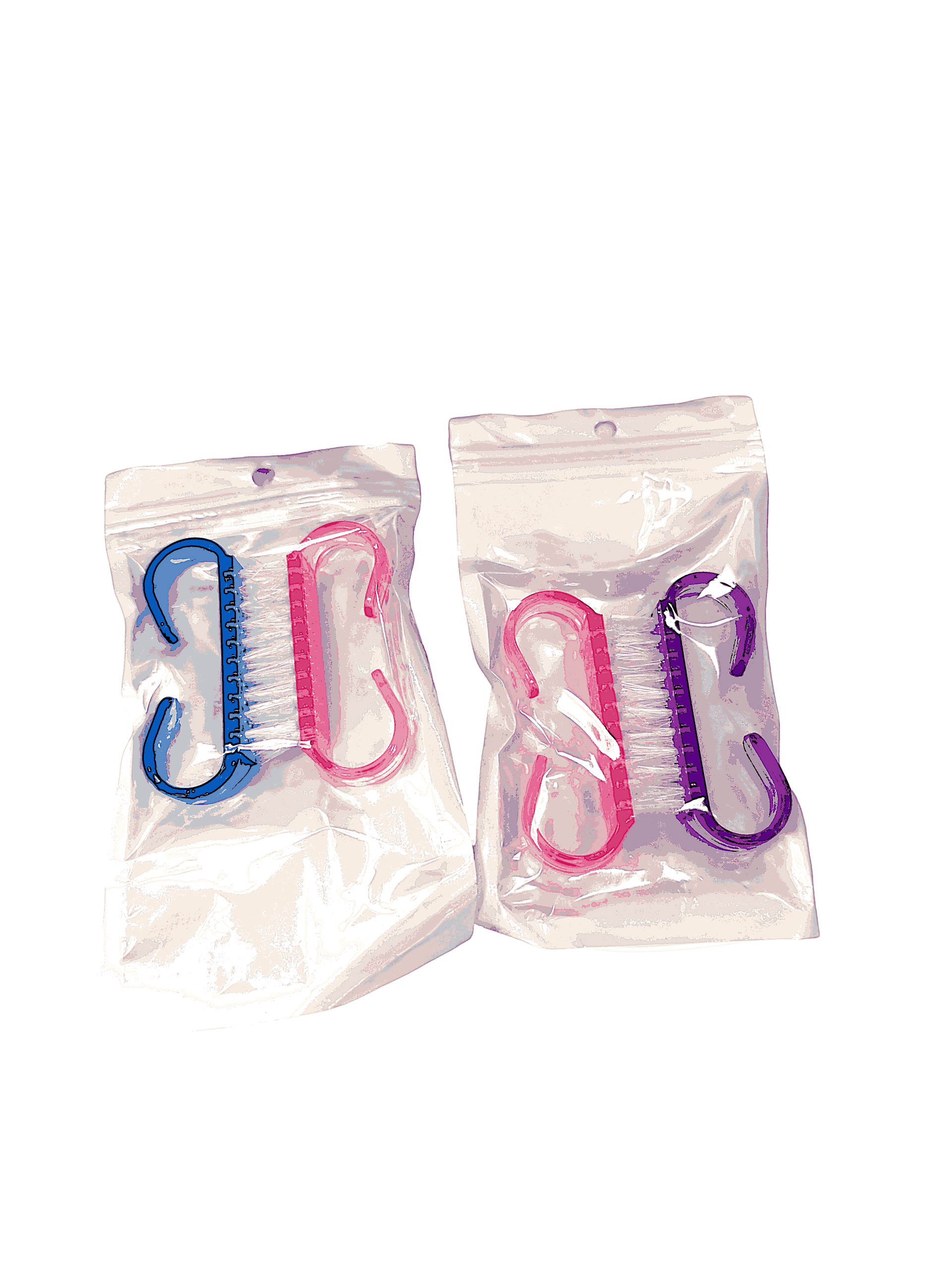 Perie de unghii MICI (2 set | 12 buc/set) 6cm*2cm
