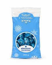 Bomboane De Pom Csillng Kókuszos Szaloncukor 300g – Aroma De Cocos ( 14 Buc/Bax) En-gross  E.X.P Octombrie 2026