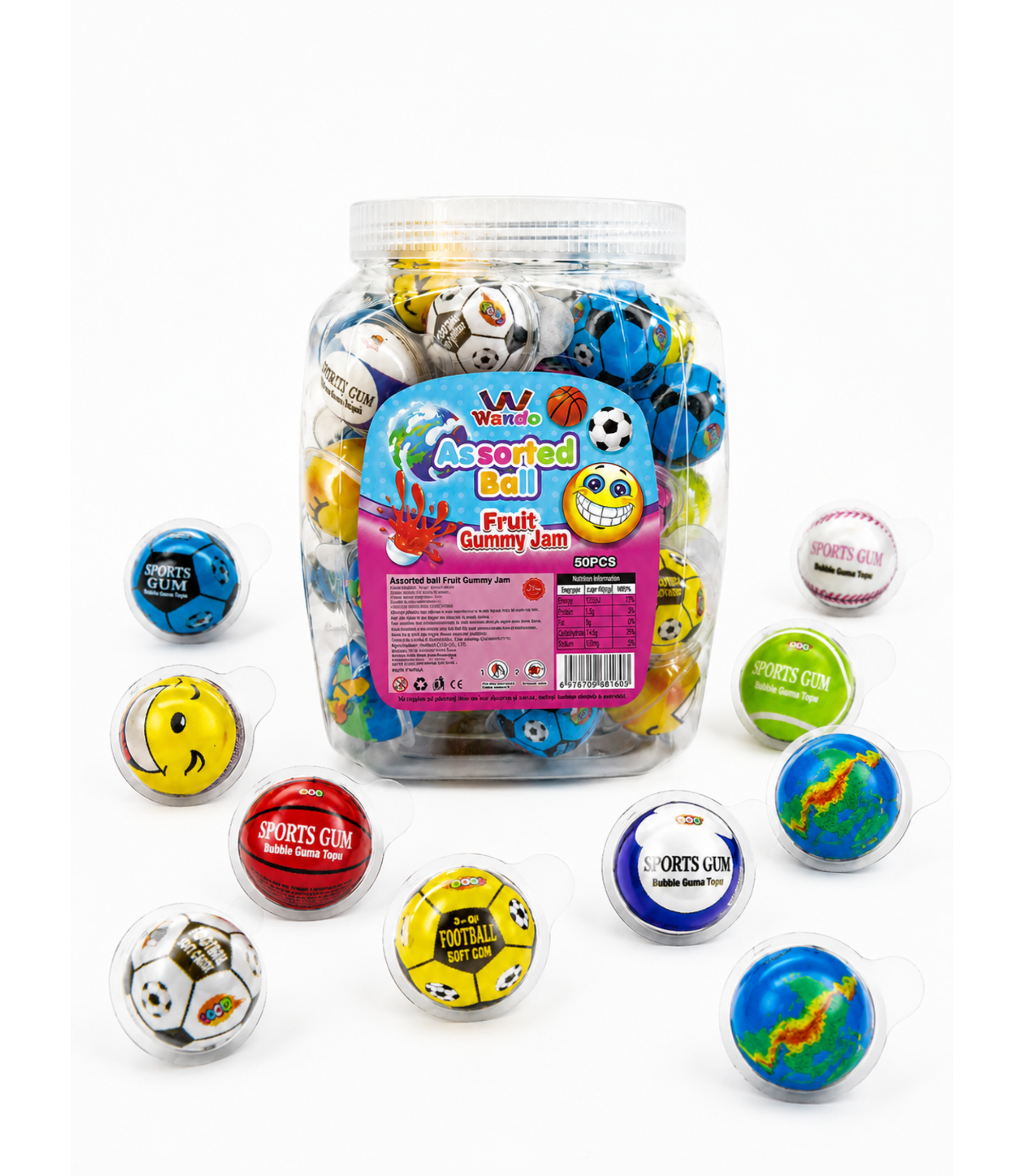 Jeleu Gummy Candy Mix 10Gr
