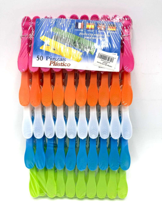 Carlige ovale color clesti rufe (50 buc/set) engross