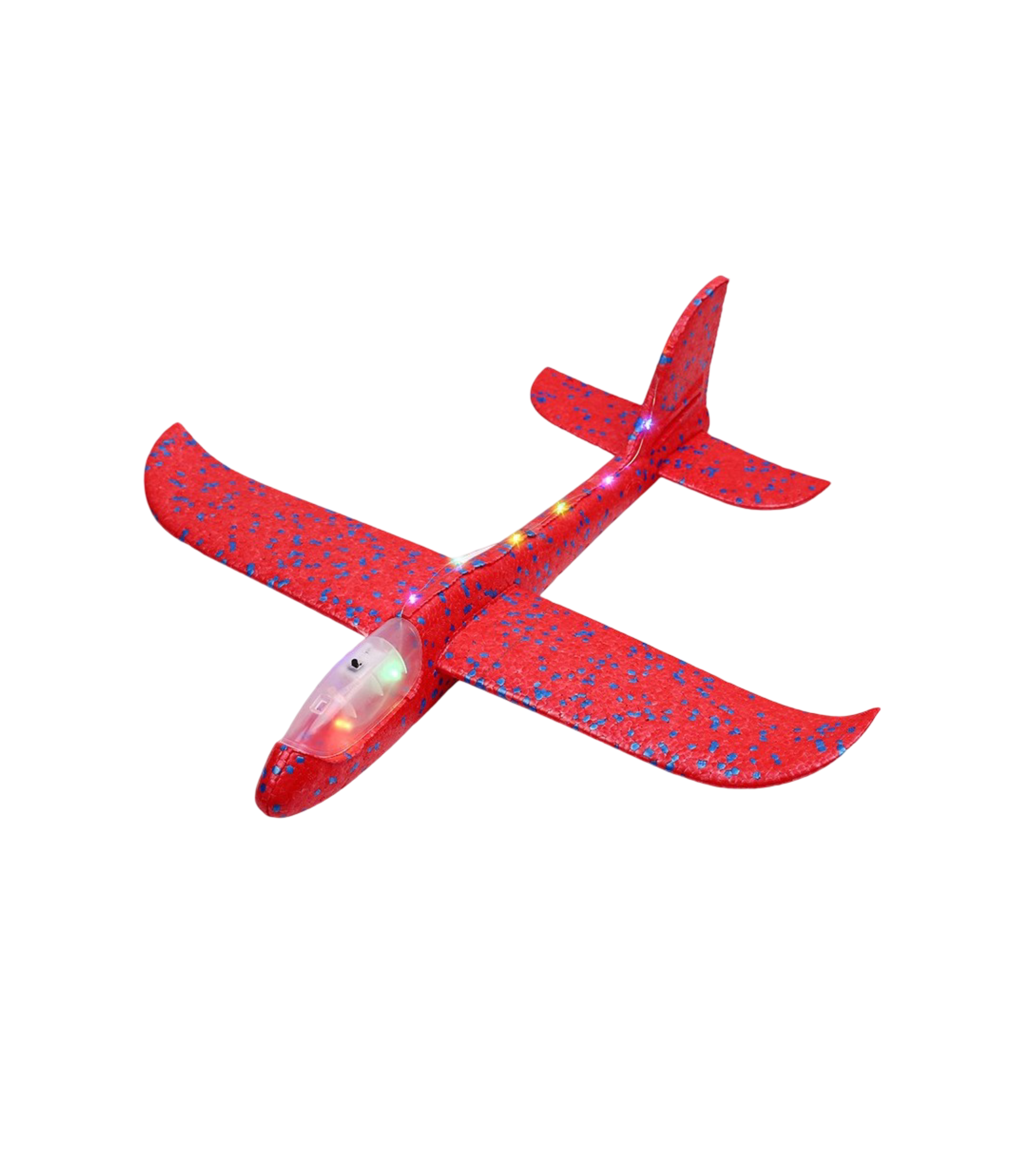 Avion Din Polistiren Cu Lumina
