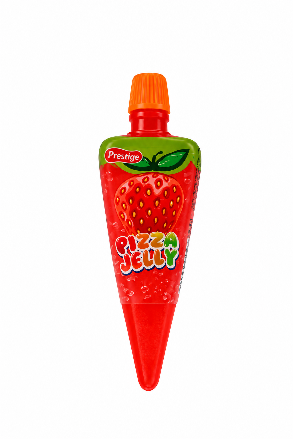 Jeleu "Pizza" Capsuni 35 Gr (50 Buc/Cutie) En-gross
