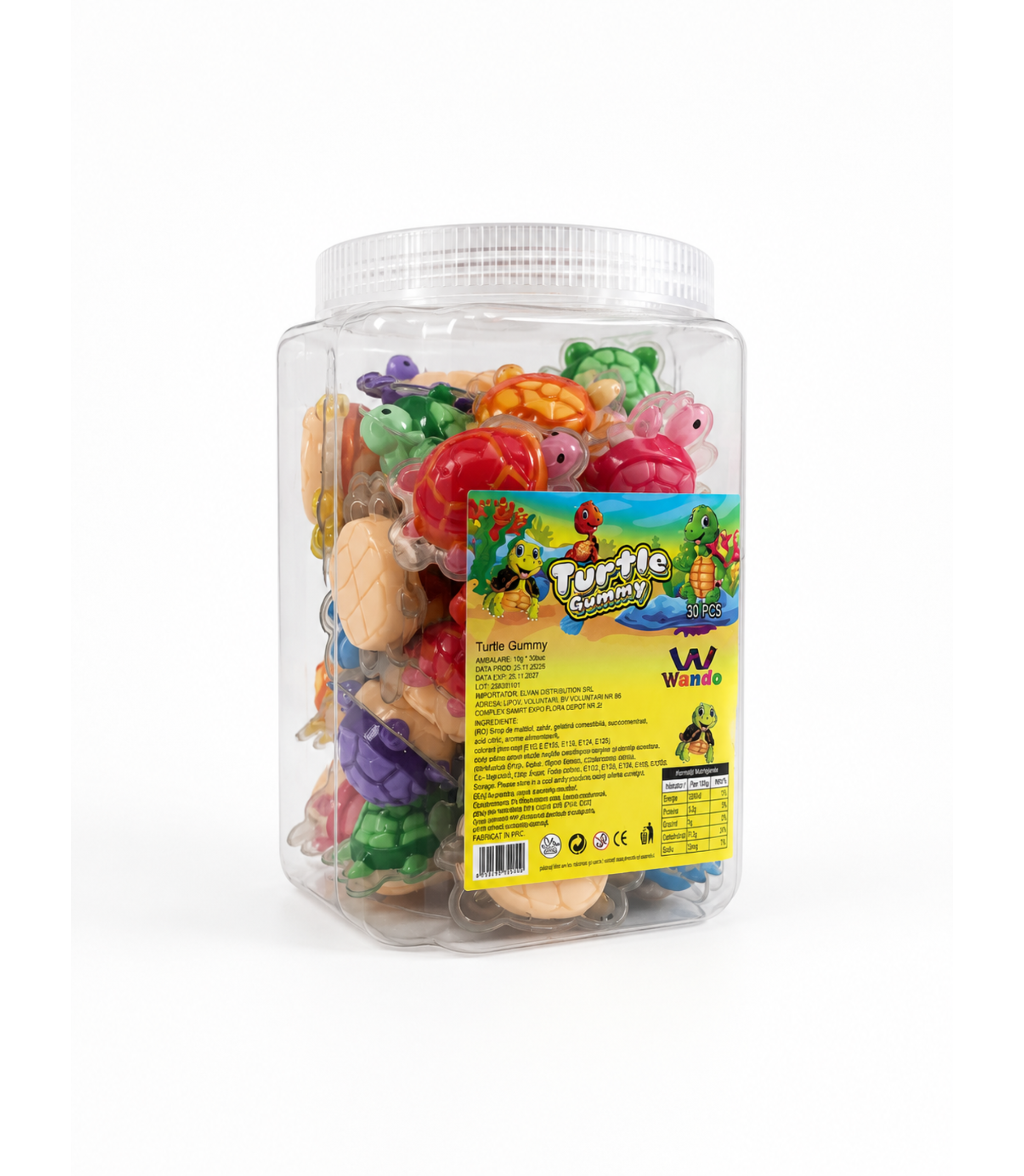 Jeleu Gummy Big Turtle With Sauce 10Gr