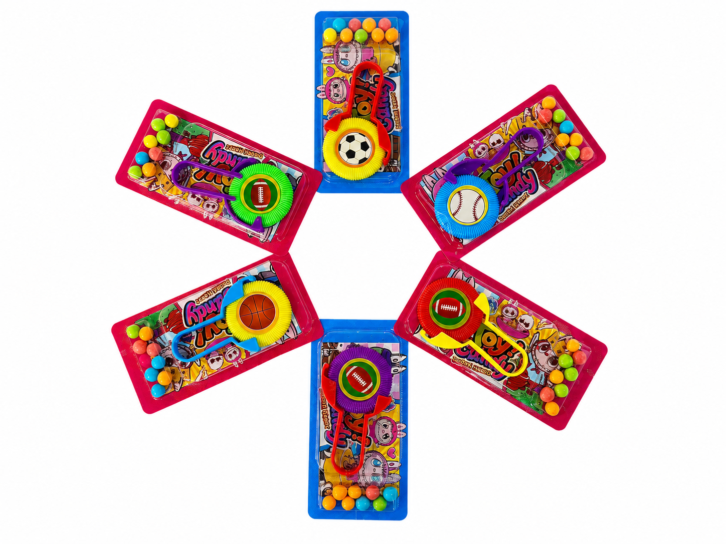 Drajeuri Catapult Ball Toy 3.2 Gr (30 Buc) En-gross