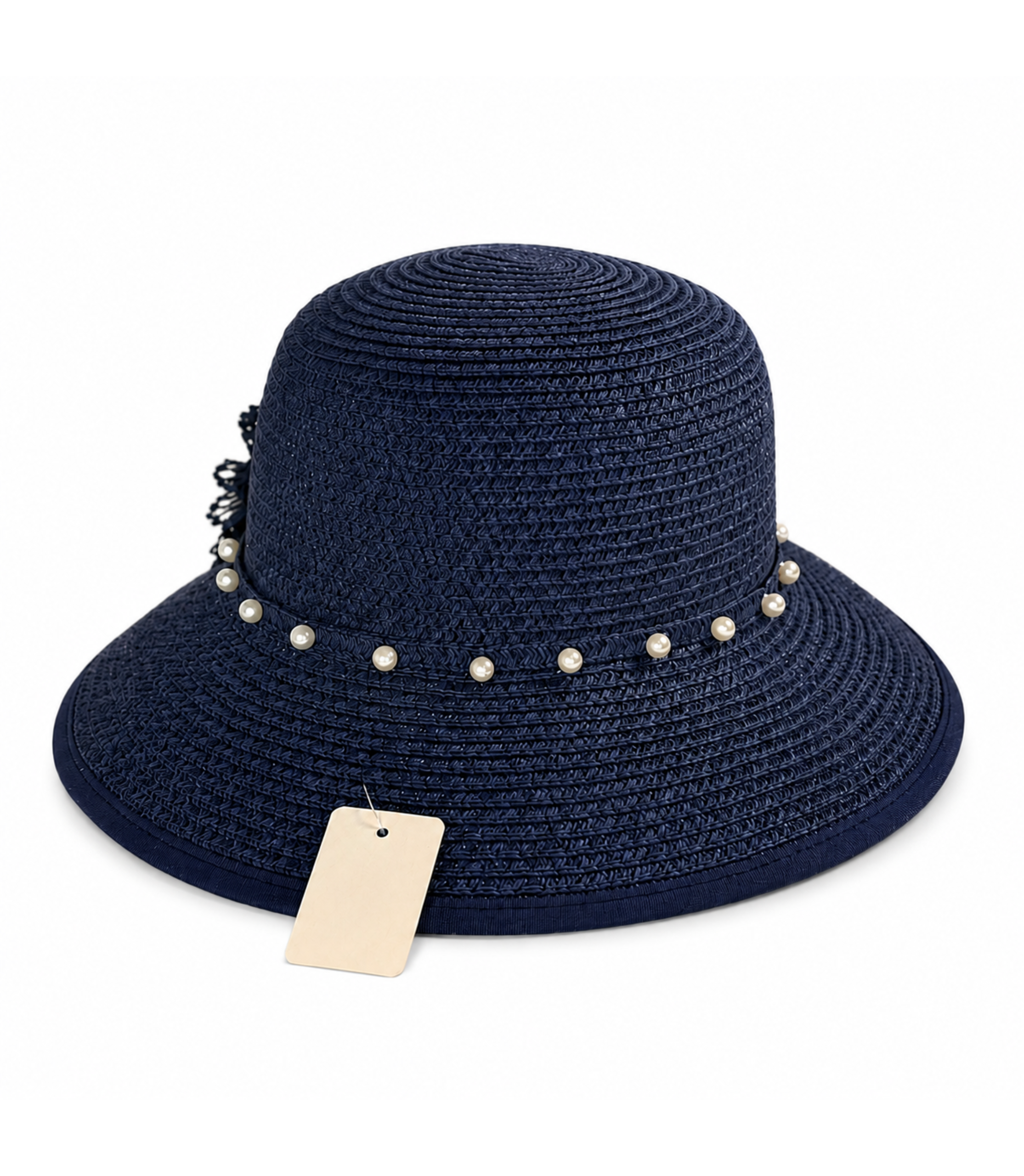 Palarie Din Paie Cu Floare Decorativa