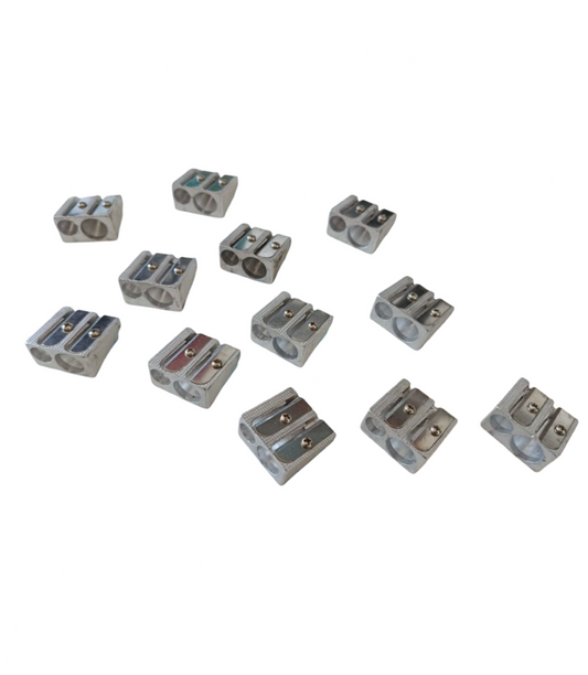Ascutitoare Metal Dubla En-gross (12 Buc/Set)