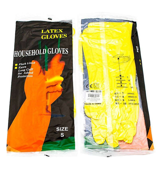 Manusi menaj (S-M-L-XL) "latex" (10 buc/set) engross